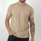 Camiseta Básica Adulto - Bege