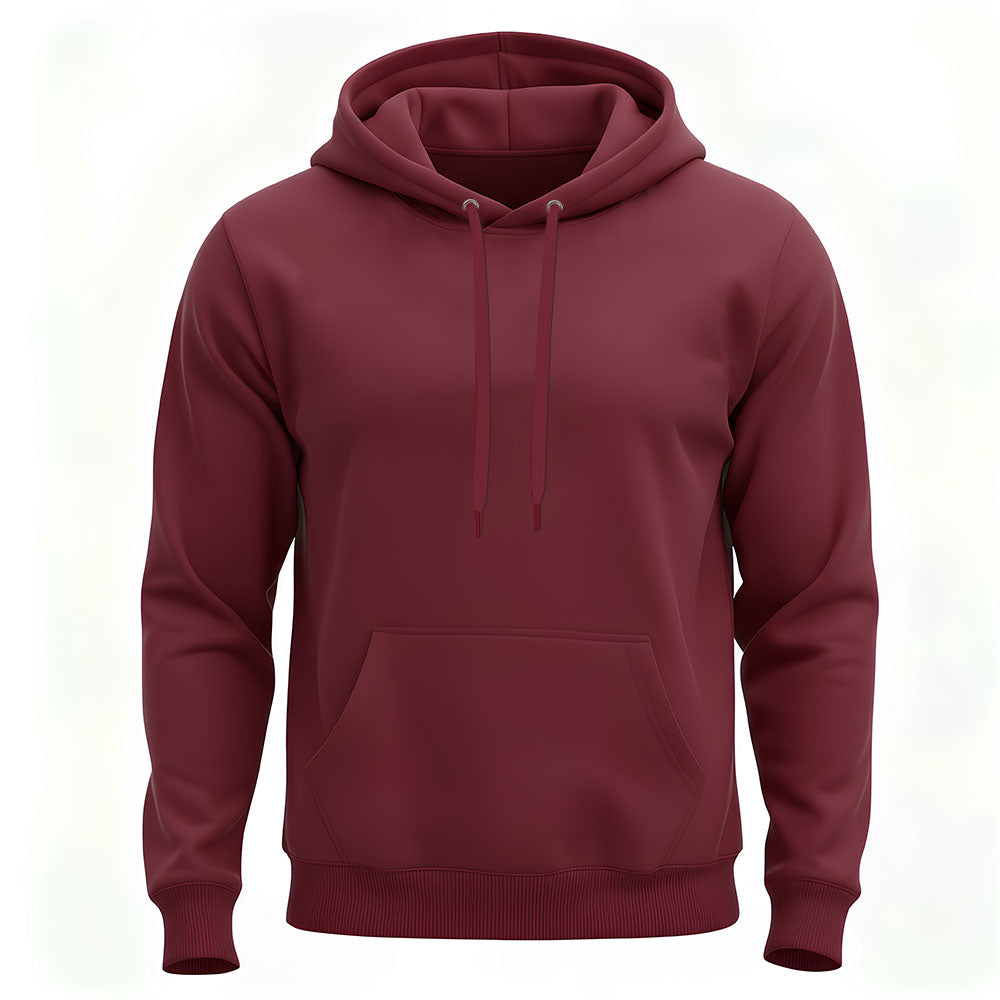 Moletom Canguru Adulto - Bordo