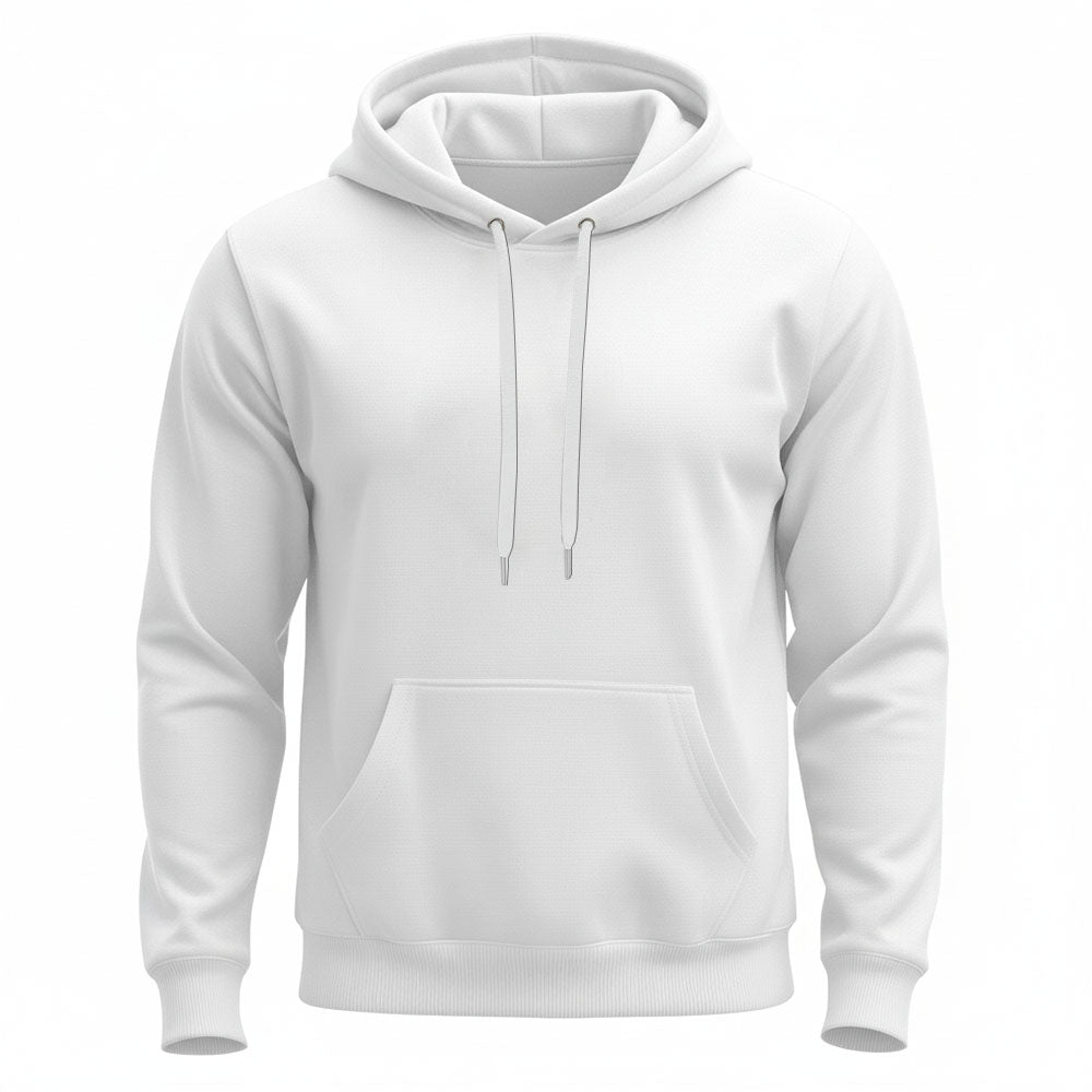 Moletom Canguru Adulto - Branco