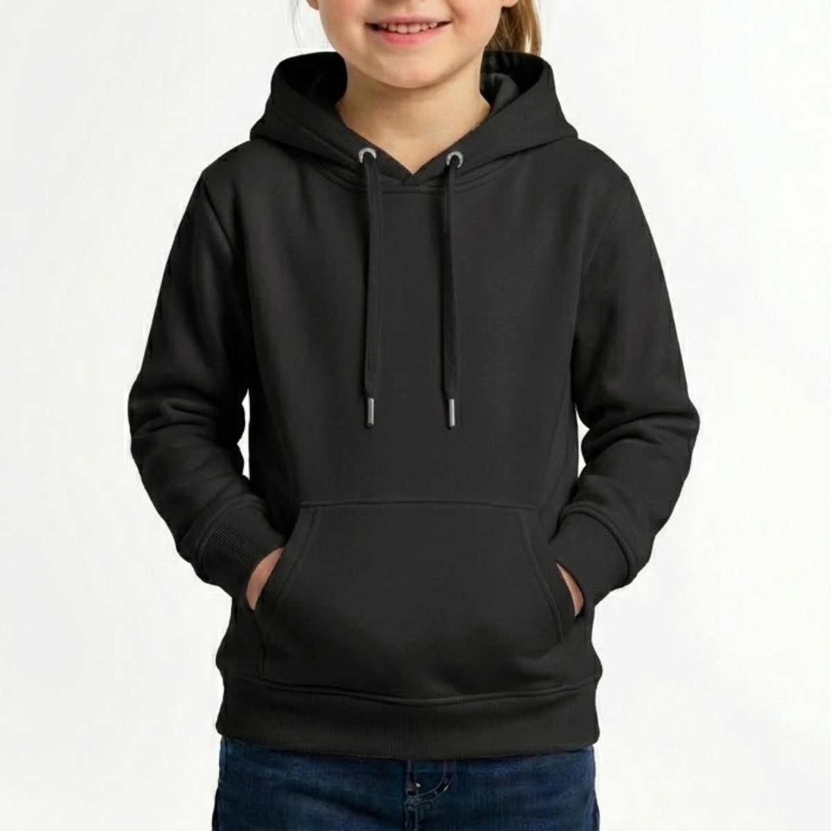 Moletom Canguru Infatil - Preto